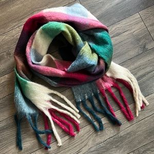 Maurice’s Oversized brushed plaid scarf